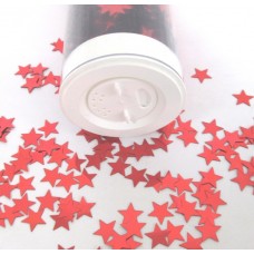 Red Stars Table Decor Confetti 100g