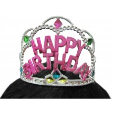 Happy Birthday Silver Crown