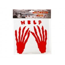 Blood Red Hands (Gelatin) 26x19cm