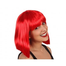 Wig Red Lady middle Length