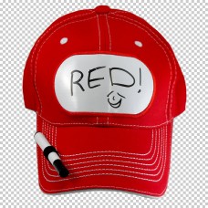 Cap Billy Bob Billboard Red with Pen