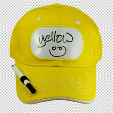 Cap Billy Bob Billboard Yellow with Pen