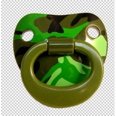 Baby Pacifier Billy Bob Green Camo with