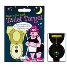 British Maid Toilet Target, Glows in the