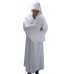 Gown & Hood Warrior White 100% Polyester