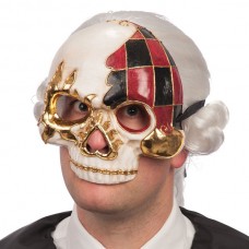 Mask Half Face Carnival Skull