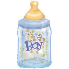 Balloon Foil Baby Its a Boy Bottle