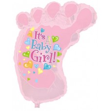 Balloon Foil - Baby Its a Girl Foot