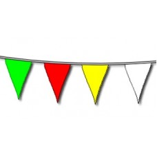Bunting Asstd Colour 10m with 20 flags
