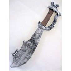 Sword with Silver Guard 65cm Foam