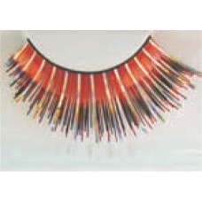 Eye Lashes Holographic Red & Silver
