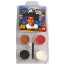 Face Pack 4 Colours Pirate