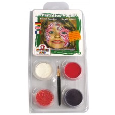 Face Pack 4 Colours Bird of Paradise