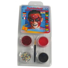 Face Pack 4 Colours Spiderboy