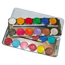 Metal Paint Box 24 Colours