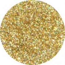 Glitter Holographic Jewel Golden mediu