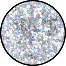 Glitter Holographic Jewel Silver Roug