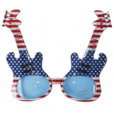 Rock and Roll USA Guitar Glasses