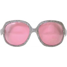 Silver frames & pink lenses1960's Style
