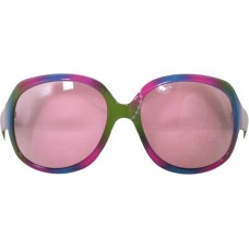 Blue/Pink/Green Marbled effect sunglases