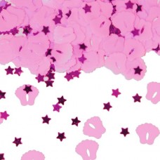 Confetti Baby Girl Pink Feet