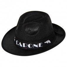 Hat Al Capone Black