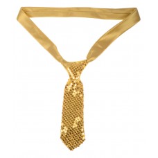 Tie Sequin Gold