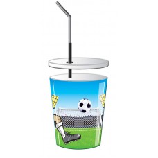 Cups Football Party 4 in Packet