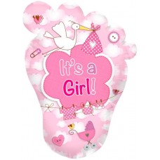 Balloon Foil - Baby Its a Girl