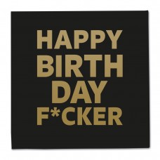 Napkins Happy Birthday F#cker 20's