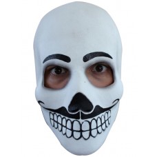 White & Black Catrin Head Mask