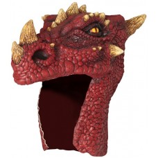 Fire Breathing Red Dragon Latex Hat