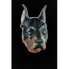 Doberman Dog Head Mask
