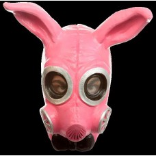 Mask Head Gas Bunny Kinky Pink