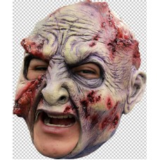 Mask Head Chin Strap Zombie Rotted
