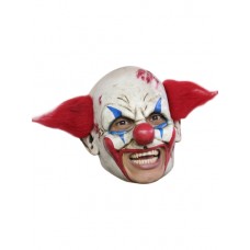 Mask Head Chin Strap Clown Deluxe