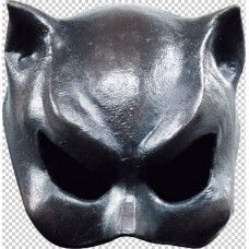 Mask Half Cat-Girl Black