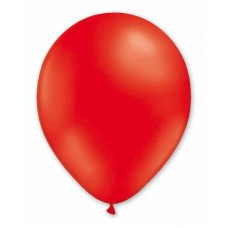 Balloon Pastel 13cm Red x1000