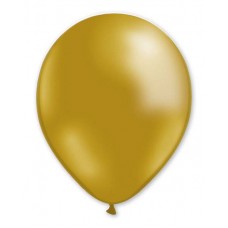 Balloon Metallic 13cm Gold x1000