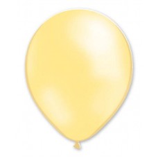 Balloon Metallic Helium 28cm Ivory x50
