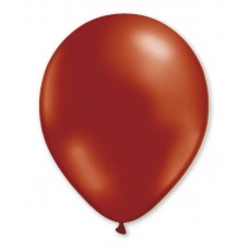 Balloon Metallic Helium 28cm Burgundy 50
