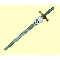 Sword with Skull Grey Black & Scabbard