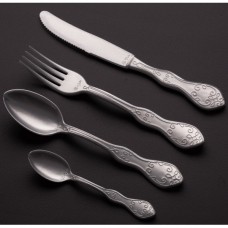 Plastic Spoons 18cm Silver 10's