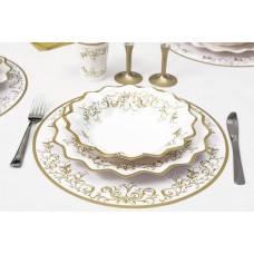 Place Mats Imperial Gold Round 6's