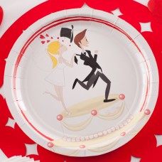 Plates Wedding Humorous design 23cm