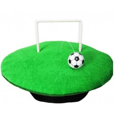 Novelty Football Hat with Goal & Ball