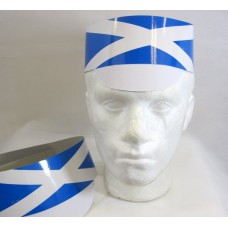 Hat Card Flag with Peak Scotland 25's