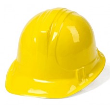 Hat Plastic Builders Yellow