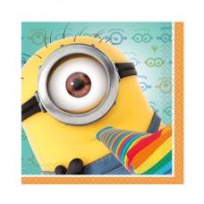 Despicable Me Napkins 24cm pack of 16