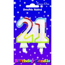 Candle Number 21 Milestone  -